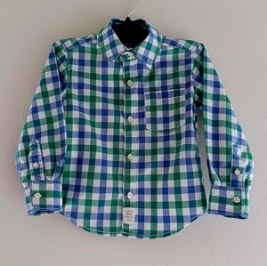NWT CARTER'S Toddler Boy Shirt, 2T